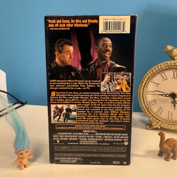 Showtime 2002 VHS Robert De Niro Eddie Murphy Action Comedy Movie - Picture 2 of 3